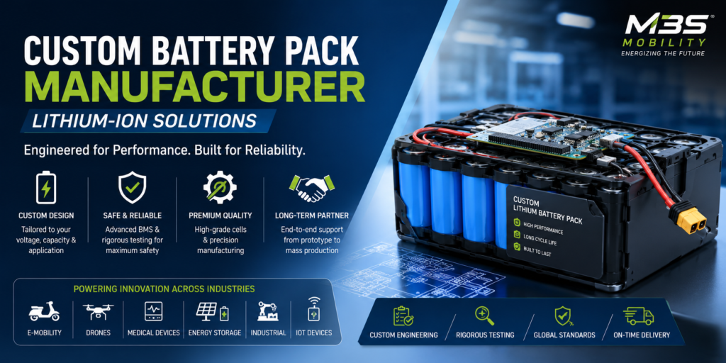 Custom Battery Pack Manufacturer