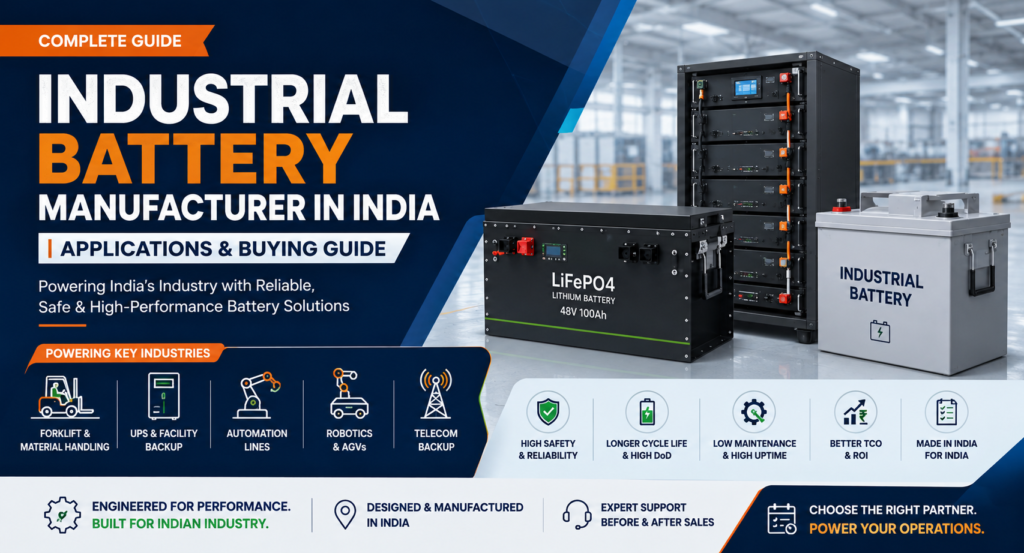 Industrial Battery Manufacturer India