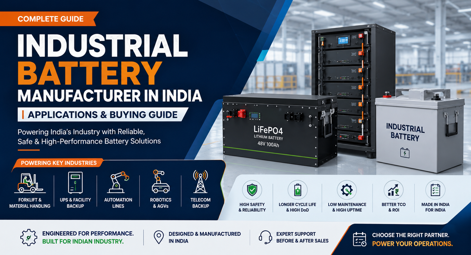 Industrial Battery Manufacturer India